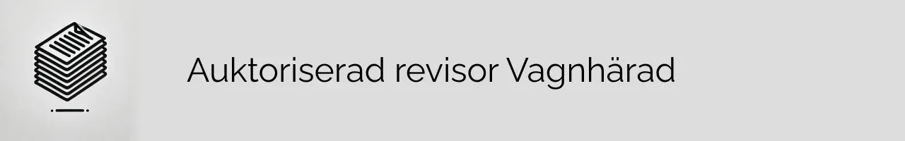 Auktoriserad revisor Vagnhärad